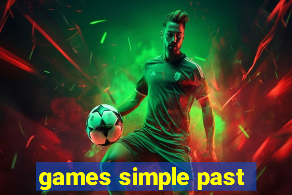 games simple past